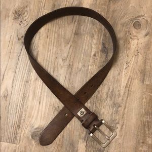 Brown Leather Belt